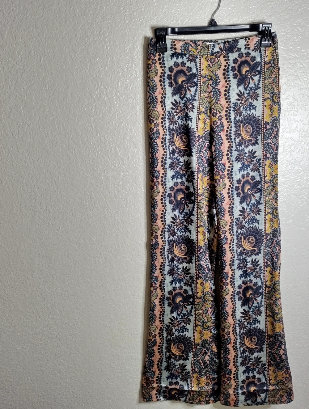 Sandro Flowing Baroque Printed Trousers Sz 34/XS - Picture 4 of 12